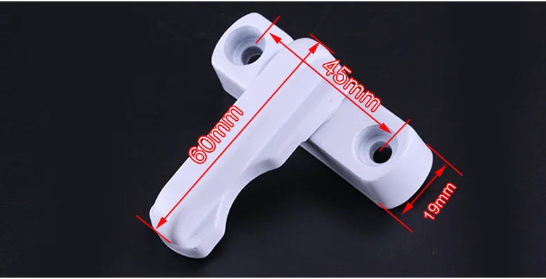 Plastic Doors And Windows Security Lock UPVC Replacement Sash Jammer Safety hasps Lever Handle Sweep Latch Child Protector