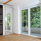 AFDB One Way Window Film, Mirror Effect Tint Glass Covering for Home Office,Reflective Heat Control Anti UV Glass Door Sticker