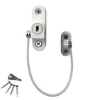 Children's Safety Lock High-rise Fall Protection Push-pull Limiter Window Lock External Push Flat Open Anti-theft Window Lock