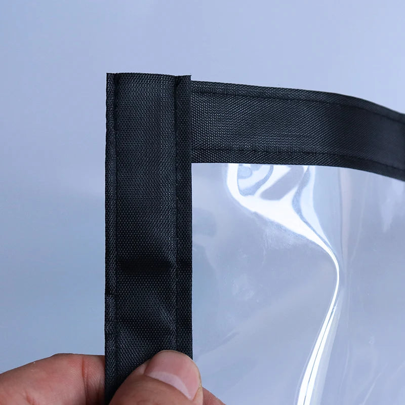 TYMF Winter Window film,Windproof Heat-insulating film,Transparent Plastic film Black edge Easy To Install and Disassemble type