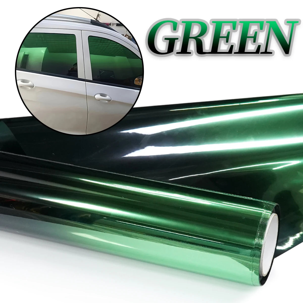 Gradient Solar Window Tint Film Color Changing Film Car Sun Shade Front Windshield Sunshade Protector Heat Insulation  Universal