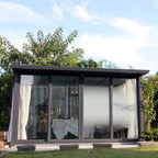 AIMOR Decoration Foil Sticker Self-adhesive Office Use Translucency Semi-privacy White Dot One-way Gradient Window Film Glass