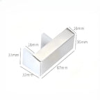 Horizontal Sliding Window Lock | Child Safety Anti-Theft for Vinyl/Aluminum | Adjustable Easy Install