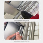 Sliding Window Security Lock Anti-Theft Lock Buckle Window Limiter Child Protection Safety Lock Durable Practical Window Stopper