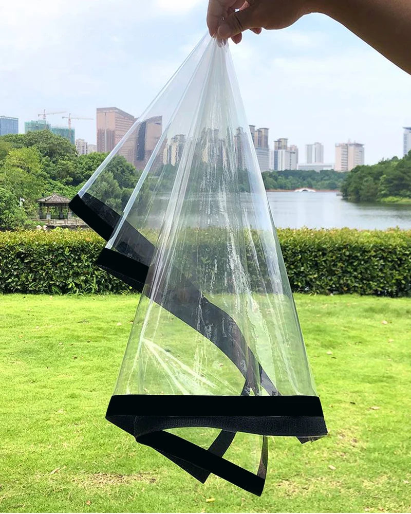 TYMF Winter Window film,Windproof Heat-insulating film,Transparent Plastic film Black edge Easy To Install and Disassemble type