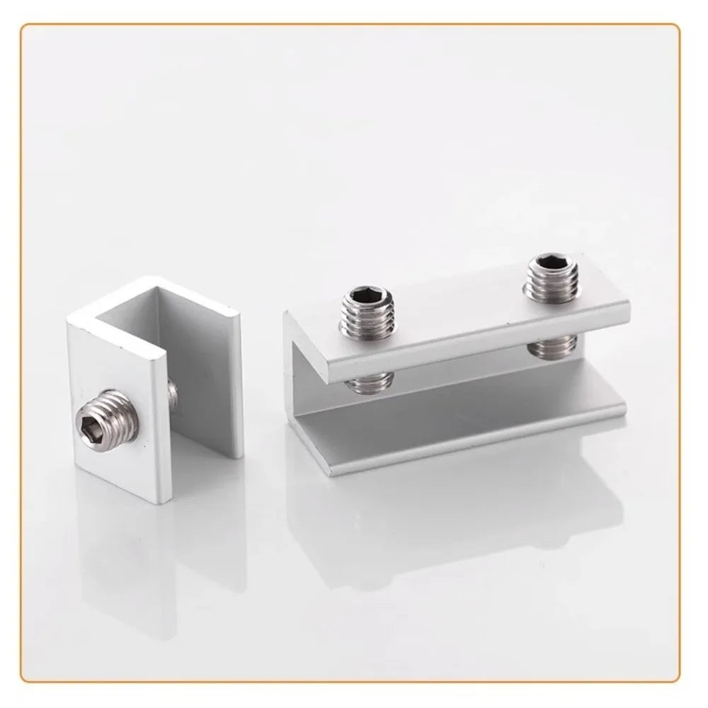 2 PCS Window Lock Buckle Fixed Alloy Non Perforated Window Lock Buckle Child Protection Safety Anti Pinch Anti-theft Lock Buckle