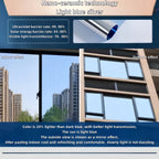 One-Way Perspective Glass Window Sticker Insulating Window Film Window Privacy Film Isolation 99% Uv Mirror Reflection