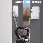 Adjustable Window Safety Lock - No-Drill/Drill Installation, Secure Sliding & Casement Windows with Screws and Adhesive Included