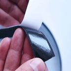 TYMF Winter Window film,Windproof Heat-insulating film,Transparent Plastic film Black edge Easy To Install and Disassemble type