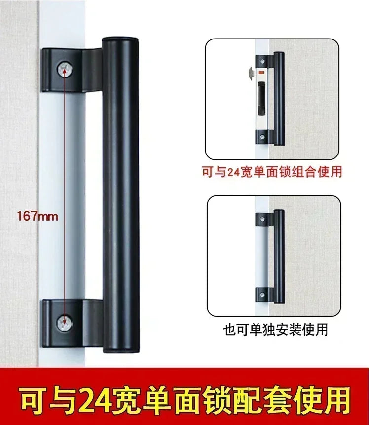 1 set of thickened stainless steel aluminum alloy door and window hook locks balcony sliding glass sliding door lock buckles