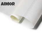 AIMOR Decoration Foil Sticker Self-adhesive Office Use Translucency Semi-privacy White Dot One-way Gradient Window Film Glass
