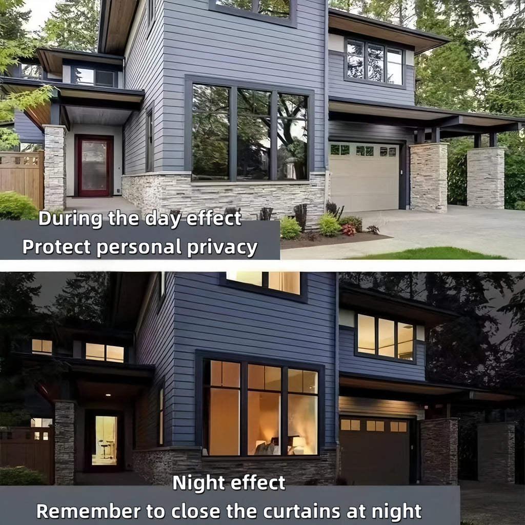 One-Way Perspective Glass Window Sticker Insulating Window Film Window Privacy Film Isolation 99% Uv Mirror Reflection