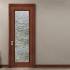 2M DIY White Self-adhesive Mosaic Three-dimensional Glass Drill Sticker Single Particle 1CM For Door and Window Renovation