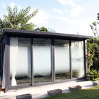 AIMOR Decoration Foil Sticker Self-adhesive Office Use Translucency Semi-privacy White Dot One-way Gradient Window Film Glass