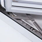 5PCS Stainless Steel Wind Support Limit Plate Window Lock Non Punching Window Limiter Limit Lock Portable