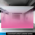 AIMOR Sticker Self-adhesive Customized Printing LOGO Decoration Office Use Translucency Semi-privacy Gradient Window Glass Film