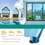 Sun protection home insulation glass film windows balconies one-way mirrors window film stickers   privacy protection