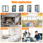 4Pcs Window Restrictor Sturdy Door Restrictor Lock Window Safety Lock Durable Childproof Security Lock with Key Baby Window Lock