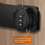 New Zinc Alloy Cabinet Password Locks Anti-Theft Security Combination Coded Lock 3 Digit Coded Keyless Window Stoppers Home