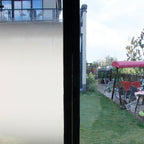 AIMOR Decoration Foil Sticker Self-adhesive Office Use Translucency Semi-privacy White Dot One-way Gradient Window Film Glass