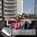 Sun protection home insulation glass film windows balconies one-way mirrors window film stickers   privacy protection