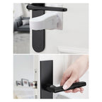 Child Safe Door Lock Universal Door Lever Lock 180 Degree Rotating Door Security Latch Self Adhesive for Window Door Cabinet