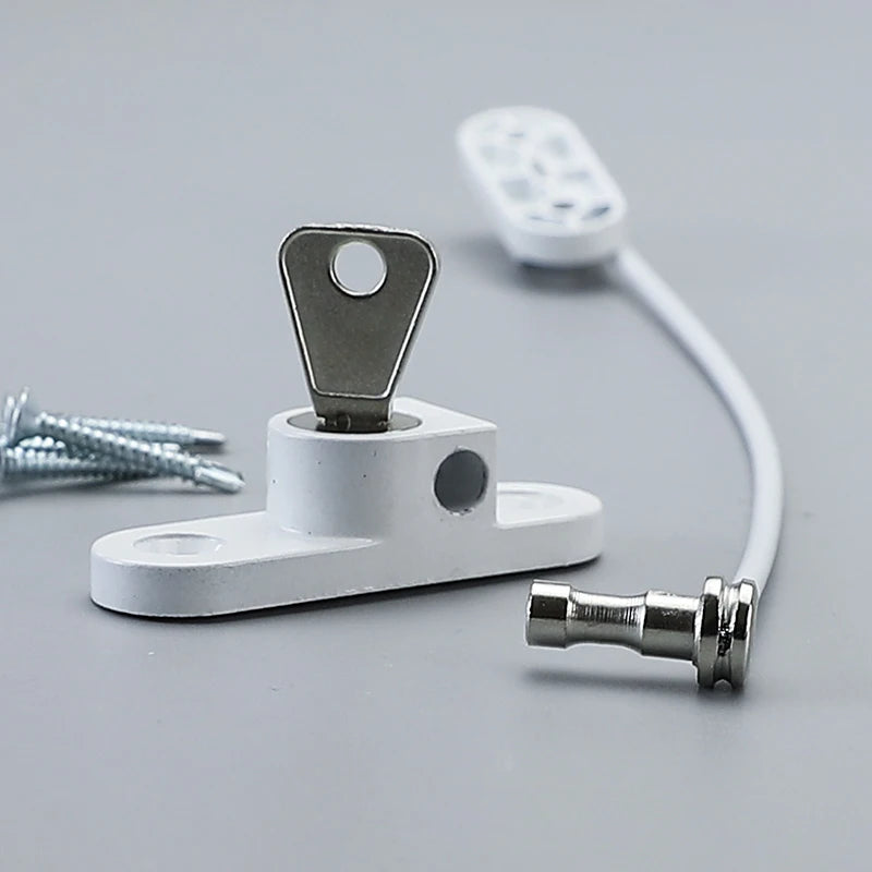 Children's Safety Lock High-rise Fall Protection Push-pull Limiter Window Lock External Push Flat Open Anti-theft Window Lock