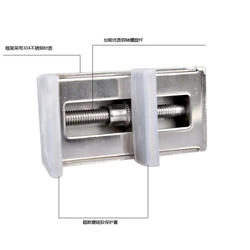Practical Sliding Doors and Windows Lock window safe lock steel pan child safety lock Anti-theft Sliding Sash Stopper