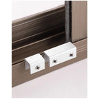 2 PCS Window Lock Buckle Fixed Alloy Non Perforated Window Lock Buckle Child Protection Safety Anti Pinch Anti-theft Lock Buckle