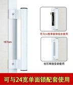 1 set of thickened stainless steel aluminum alloy door and window hook locks balcony sliding glass sliding door lock buckles