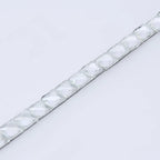 2M DIY White Self-adhesive Mosaic Three-dimensional Glass Drill Sticker Single Particle 1CM For Door and Window Renovation