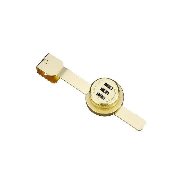 ZEXEF Glass Cabinet Password Lock Glass Sliding Door Lock Storage Display Cabinet Window Double Open Combination Lock Hardware