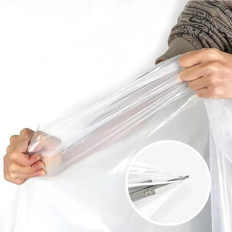 TYMF Winter Window film,Windproof Heat-insulating film,Transparent Plastic film Black edge Easy To Install and Disassemble type