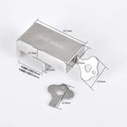 Practical Sliding Doors and Windows Lock window safe lock steel pan child safety lock Anti-theft Sliding Sash Stopper