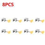 1-10pcs Adjustable Window Lock Stopper Security Anti-theft Lock with Key Portable Sliding Sash Stopper For Baby Kids Child