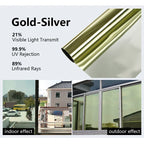 Window Film Privacy vinyl glass window One Way Daytime Privacy Static Cling Blocking Anti UV Reflective  adhesive vinyl for car
