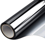 AFDB One Way Window Film, Mirror Effect Tint Glass Covering for Home Office,Reflective Heat Control Anti UV Glass Door Sticker