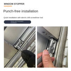 Sliding Window Security Lock Anti-Theft Lock Buckle Window Limiter Child Protection Safety Lock Durable Practical Window Stopper