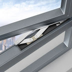 5PCS Stainless Steel Wind Support Limit Plate Window Lock Non Punching Window Limiter Limit Lock Portable