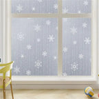 Glass Window Film Window Privacy Film Frosted Window Vinyl 3D Decorative Window Decals Non Adhesive Bathroom Living Room