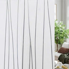 Wide 75/90 Cm Frosted Window Privacy Film, Non-Adhesive Window Glass Films, Heat Control Static Cling Removable Window Stickers