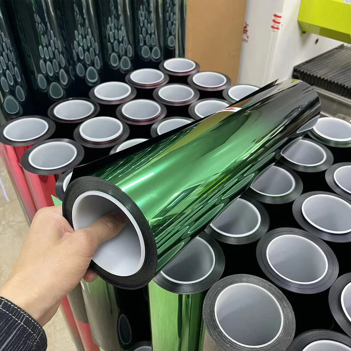 Gradient Solar Window Tint Film Color Changing Film Car Sun Shade Front Windshield Sunshade Protector Heat Insulation  Universal