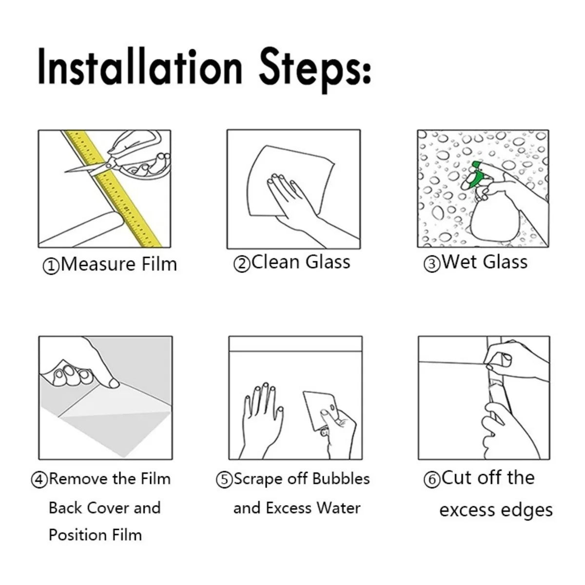 sun protection one-way mirrors window film stickers Household insulated glass film windows balconies privacy protection