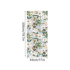 Window Film, Non-Adhesive Static Cling Window Film, Stained Glass Window Decals, Window Stickers for Home Office