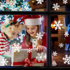 20X30CM Glass Window Snowflake Stickers - Christmas Decor for Home Room, New Year Gift, Navidad & Holiday Supplies