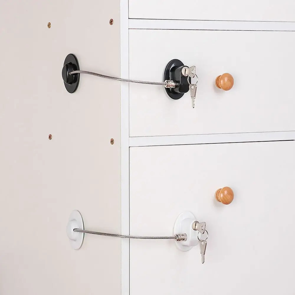 New Prevent Children Falling Kids Safety Protection Baby Safety Lock Cupboard Door Lock Fridge Lock Window Locks