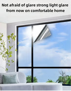 One-Way Perspective Glass Window Sticker Insulating Window Film Window Privacy Film Isolation 99% Uv Mirror Reflection