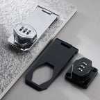 New Zinc Alloy Cabinet Password Locks Anti-Theft Security Combination Coded Lock 3 Digit Coded Keyless Window Stoppers Home