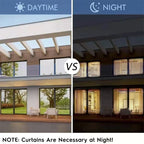 Window Privacy Film One Way Daytime Privacy Static Cling Sun Blocking Anti UV Reflective Window  for Home and OfficeBlack Silver