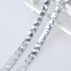 2M DIY White Self-adhesive Mosaic Three-dimensional Glass Drill Sticker Single Particle 1CM For Door and Window Renovation